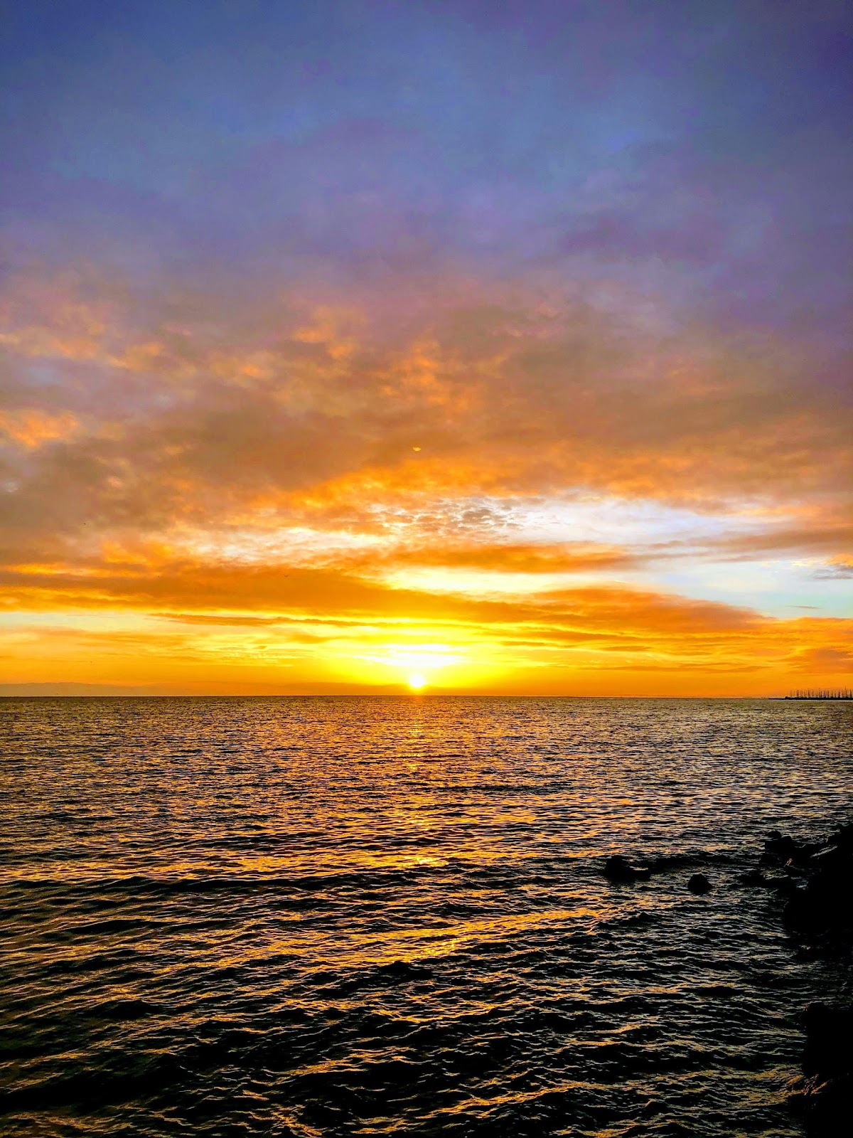 image of sunset in San Francisco