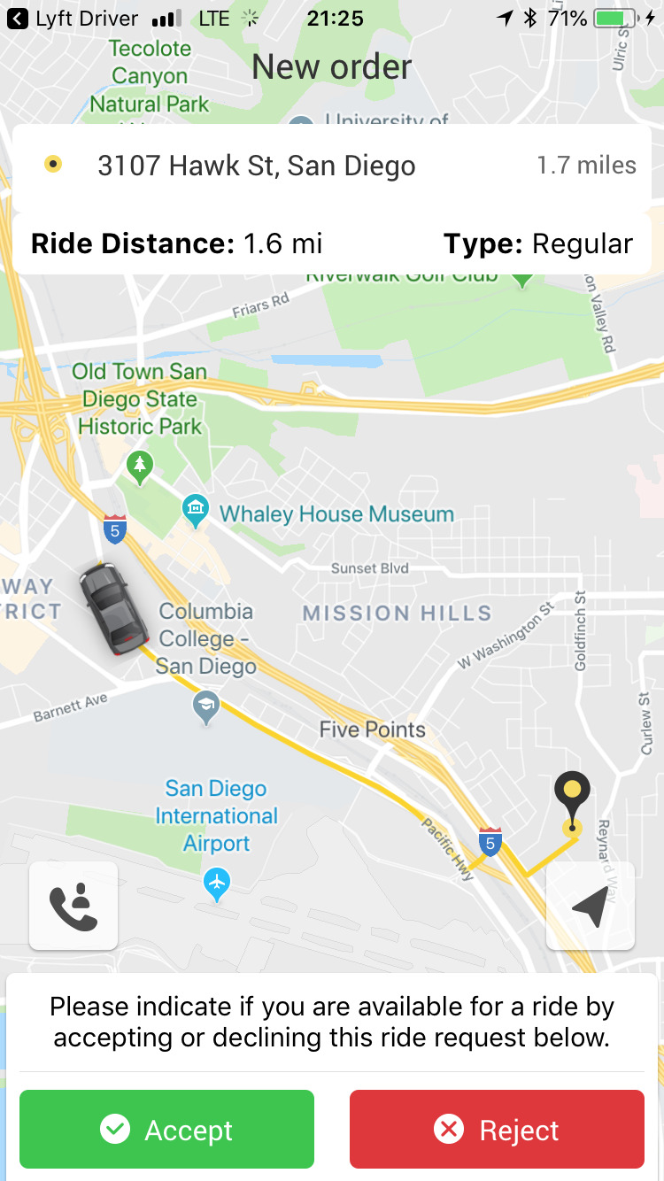 image of Getting a ride alert with Bounce