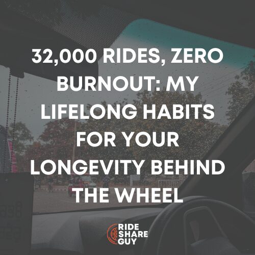 32,000 Rides, Zero Burnout My Lifelong Habits for Your Longevity Behind the Wheel