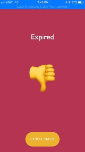 image of denied ID with eaze