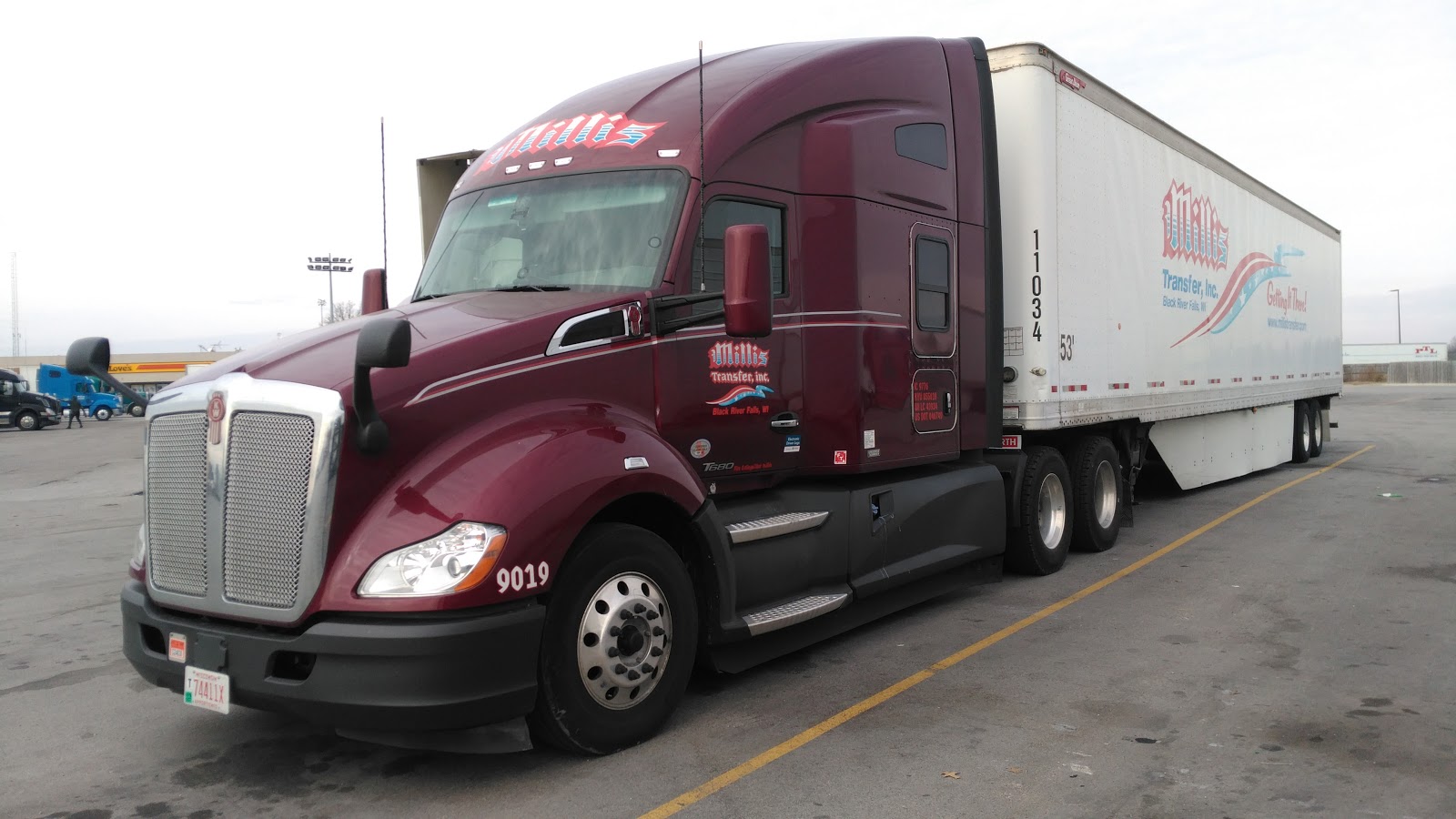 image of long haul truck