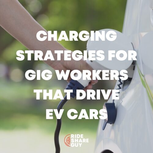 charging strategies for ev drivers for rideshare