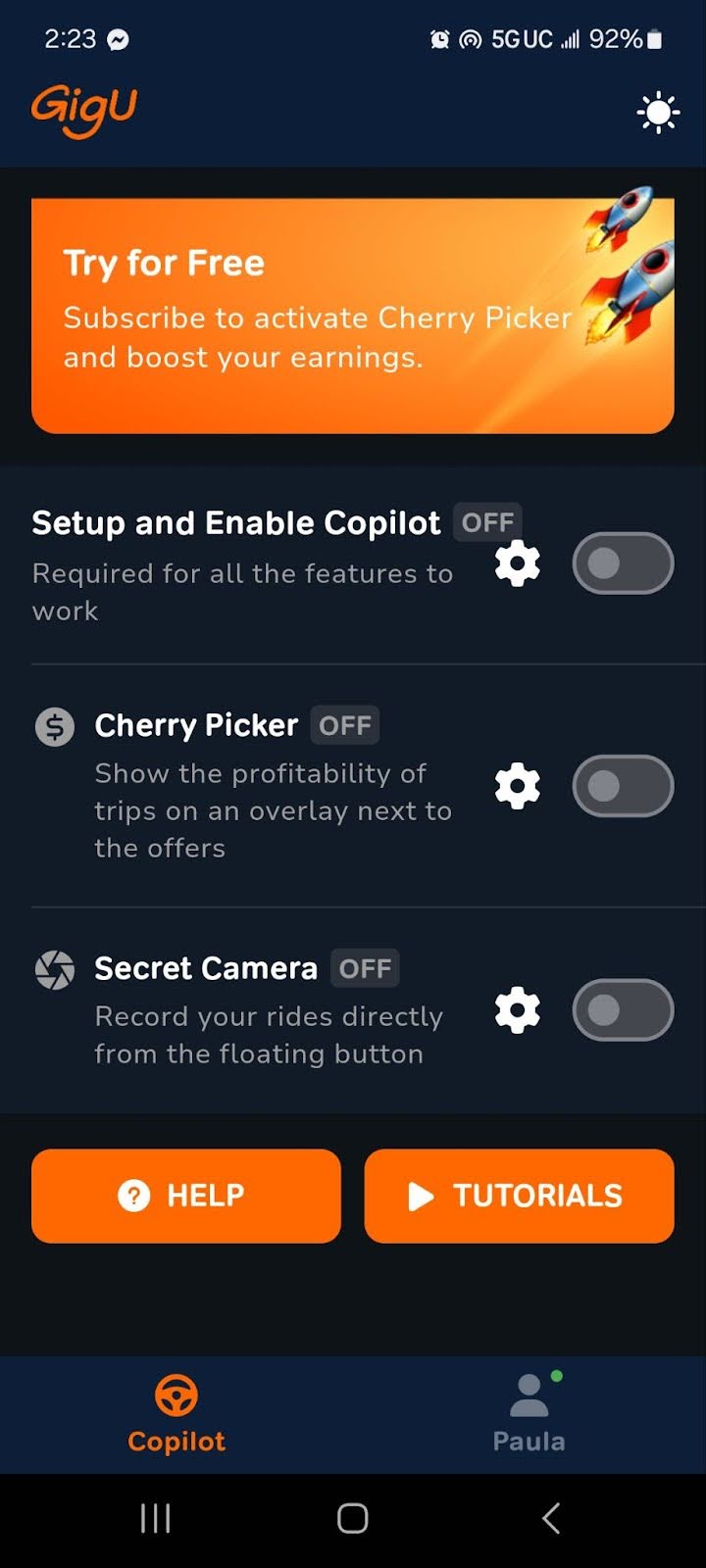 gigu app features