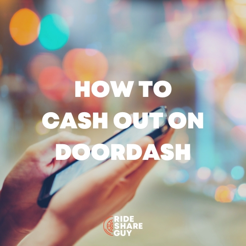 how to cash out on doordash