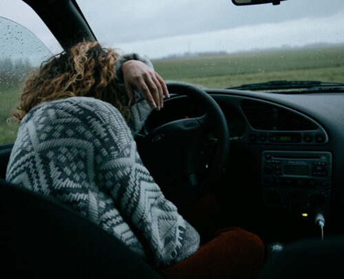 If you're tired from driving, take a rest and don't push yourself.