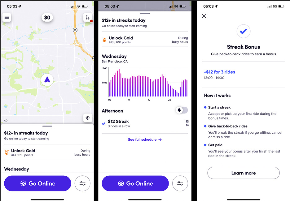 Jay's Streak Options with Lyft