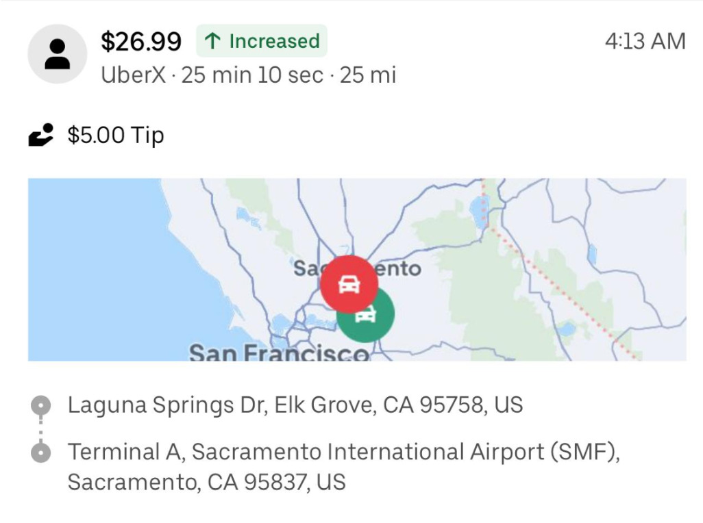 Keep Both Apps Open On Your Way To A Pickup