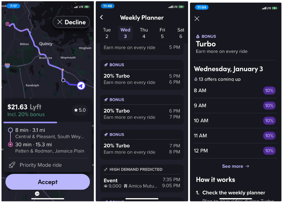 Lyft Turbo Screenshots