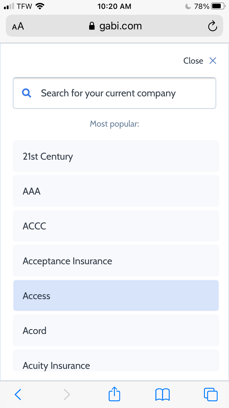 gabi insurance review
