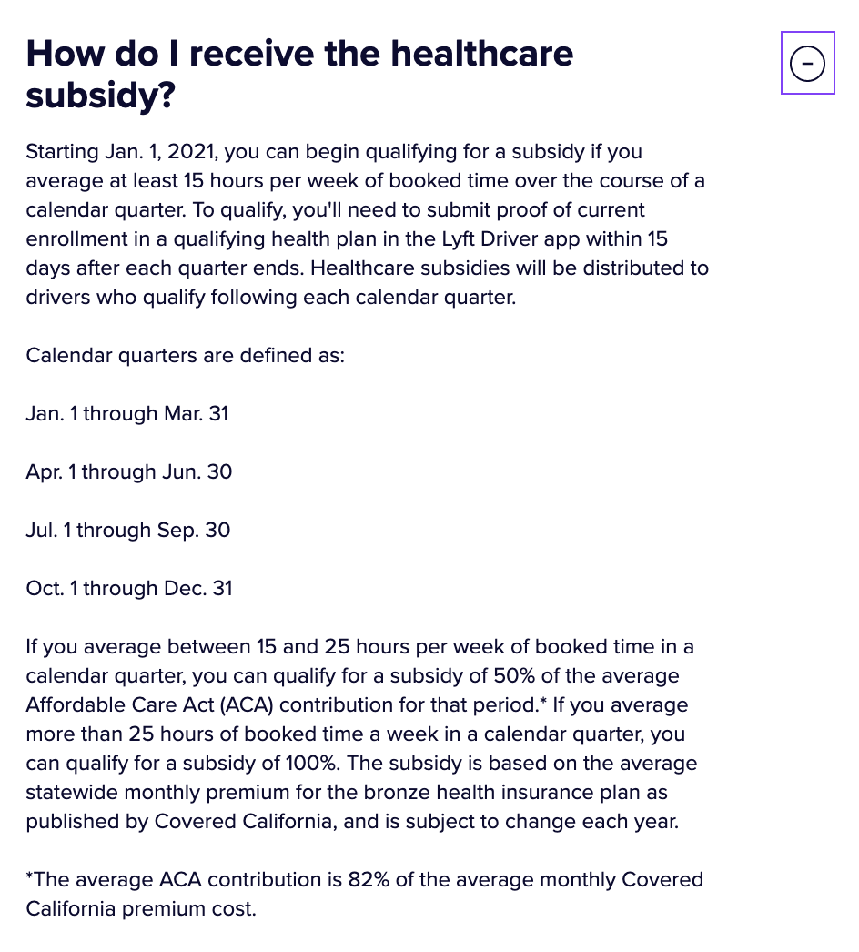 prop 22 health care stipend