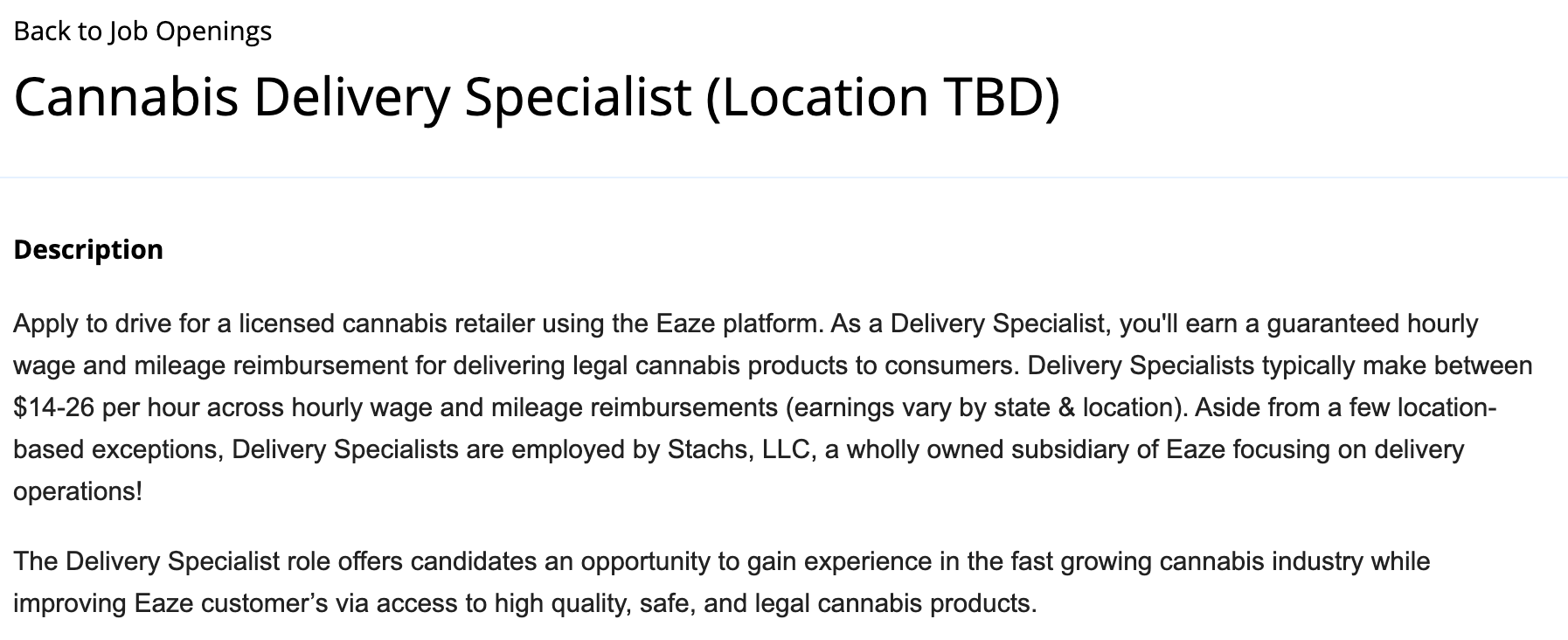 eaze delivery