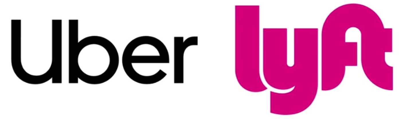 Uber and Lyft Logos