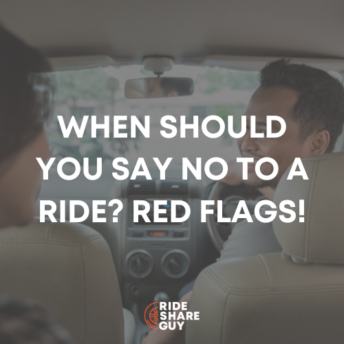 When Should You Say No to a Ride? Red Flags!